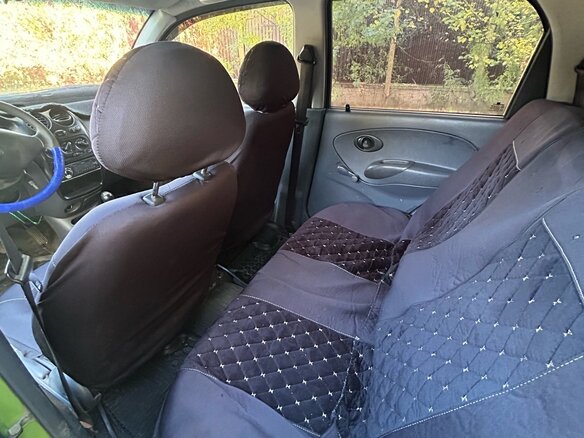 2005 Daewoo Matiz I Рестайлинг, зелёный, 83000 рублей - вид 9