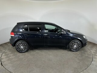 2010 Volkswagen Golf VI, чёрный, 780000 рублей, вид 4