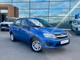 2017 Lada (ВАЗ) Granta I, синий, 399000 рублей, вид 2
