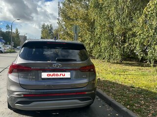 2022 Hyundai Santa Fe IV Рестайлинг, серый, 3650000 рублей, вид 4