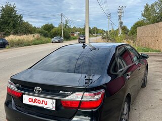 2016 Toyota Camry VII (XV50) Рестайлинг, чёрный, 1730000 рублей, вид 3