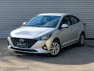 2022 Hyundai Solaris II Рестайлинг, серебристый, 1620000 рублей, вид 1