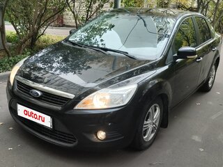 2010 Ford Focus II Рестайлинг, чёрный, 529000 рублей, вид 3