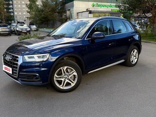 2018 Audi Q5 II (FY), синий, 3500000 рублей, вид 2