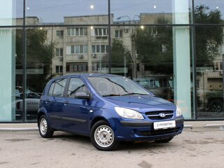 2006 Hyundai Getz I Рестайлинг, синий, 350000 рублей, вид 3