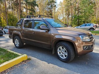 2011 Volkswagen Amarok I, коричневый, 1670000 рублей, вид 4