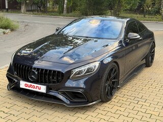 2018 Mercedes-Benz S-Класс 450 4MATIC VI (W222, C217) Рестайлинг, синий, 6590000 рублей, вид 3