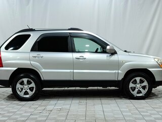 2009 Kia Sportage II Рестайлинг, серебристый, 800000 рублей, вид 3