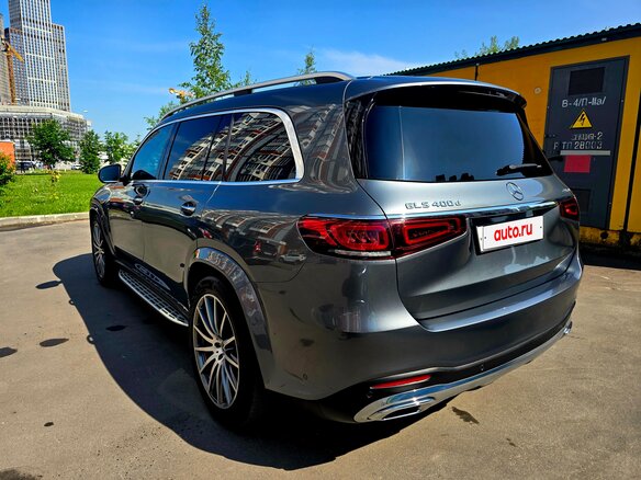 2020 Mercedes-Benz GLS 400 d II (X167), серый, 7500000 рублей - вид 5