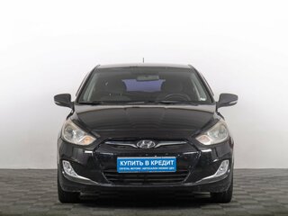 2011 Hyundai Solaris I, чёрный, 769000 рублей, вид 3