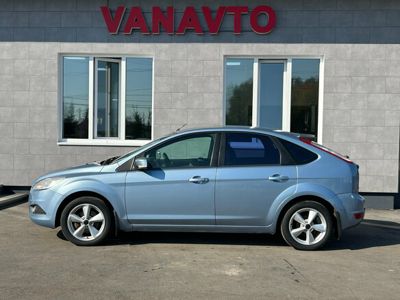 2008 Ford Focus II Рестайлинг, голубой - вид 8