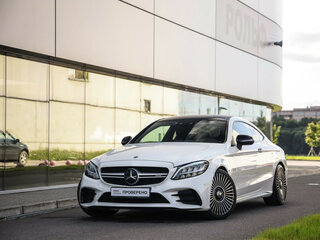 2018 Mercedes-Benz C-Класс AMG 43 AMG IV (W205) Рестайлинг, белый, 3850000 рублей, вид 1