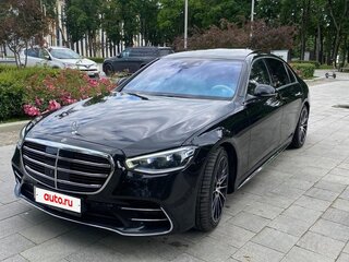 2021 Mercedes-Benz S-Класс 450 Long 4MATIC VII (W223), чёрный, 8750000 рублей, вид 1