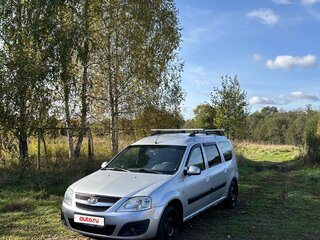 2013 Lada (ВАЗ) Largus I, серебристый, 620000 рублей, вид 2