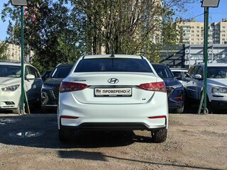 2020 Hyundai Solaris II, белый, 1149000 рублей, вид 5