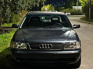 1991 Audi 100 IV (C4), синий, 300000 рублей, вид 2