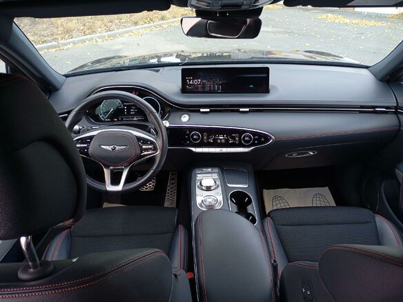 2021 Genesis GV70 I, синий, 4850000 рублей - вид 4