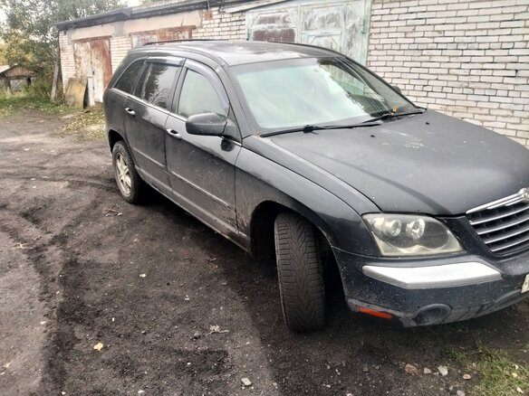 2004 Chrysler Pacifica CS, чёрный, 295000 рублей