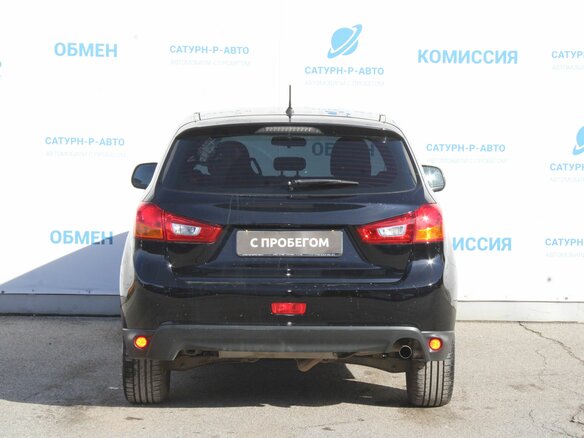 2013 Mitsubishi ASX I Рестайлинг, чёрный, 1110000 рублей - вид 5