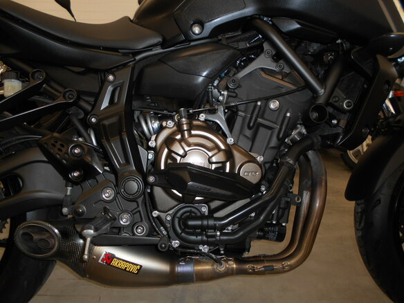 2018 Yamaha MT-07 (FZ-07), чёрный, 710000 рублей - вид 14