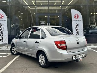 2012 Lada (ВАЗ) Granta I, серебристый, 410000 рублей, вид 4