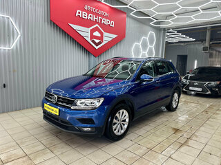 2019 Volkswagen Tiguan II, синий, 2592000 рублей, вид 3