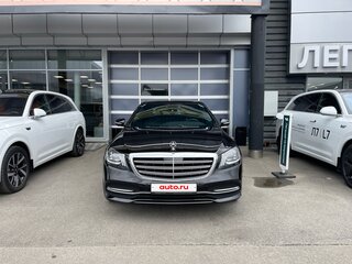 2017 Mercedes-Benz S-Класс 450 VI (W222, C217) Рестайлинг, чёрный, 4540000 рублей, вид 2