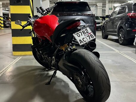 2017 Ducati Monster 1200, красный, 950000 рублей, вид 5
