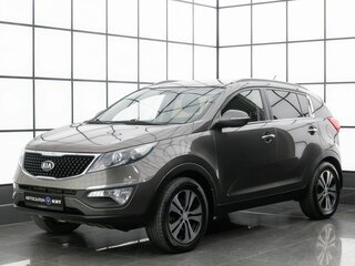 2014 Kia Sportage III Рестайлинг, серебристый, 1290000 рублей, вид 1