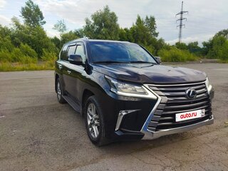 2018 Lexus LX 570 III Рестайлинг 2, чёрный, 8500000 рублей, вид 2