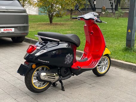 2023 Vespa Primavera, чёрный, 1200000 рублей, вид 4
