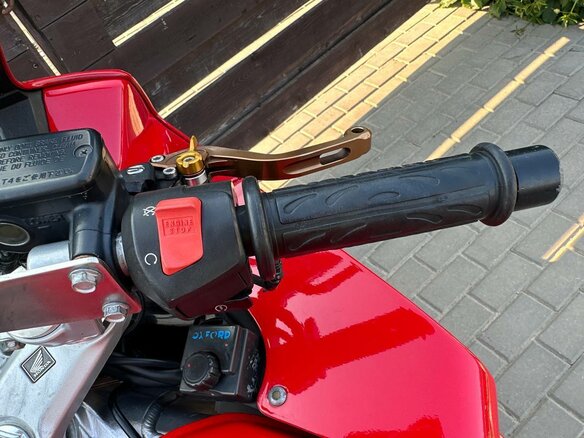 2002 Honda VFR 800, красный, 300000 рублей - вид 16