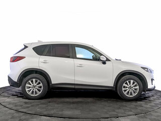 2015 Mazda CX-5 I Рестайлинг, белый, 1620000 рублей, вид 4