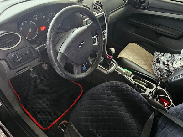 2009 Ford Focus II Рестайлинг, белый, 419000 рублей - вид 6