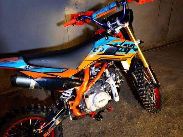 2025 Kayo Evolution YX140EM, оранжевый, 100000 рублей - вид 3