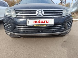 2016 Volkswagen Touareg II Рестайлинг, синий, 3420000 рублей, вид 3