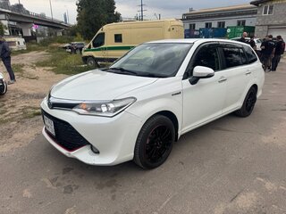 2016 Toyota Corolla Fielder XI (E160, E170, E180) Рестайлинг 1, белый, 1550000 рублей, вид 5