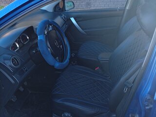 2009 Chevrolet Aveo I Рестайлинг, синий, 300000 рублей, вид 4