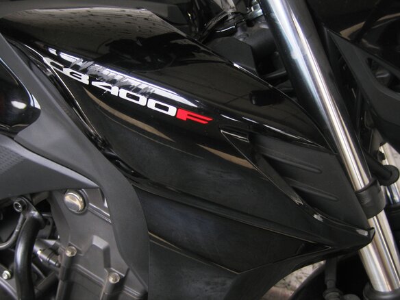 2013 Honda CB 400F, чёрный, 450000 рублей - вид 13