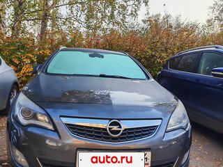 2012 Opel Astra J Рестайлинг, серый, 820000 рублей, вид 2