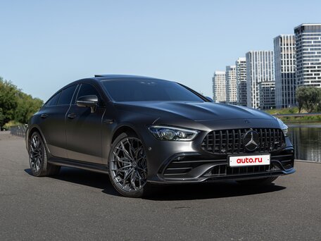 2022 Mercedes-Benz AMG GT 4-Door Coupe 43 I, чёрный, 9290000 рублей, вид 3