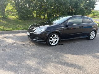 2009 Opel Astra GTC H Рестайлинг, чёрный, 580000 рублей, вид 2