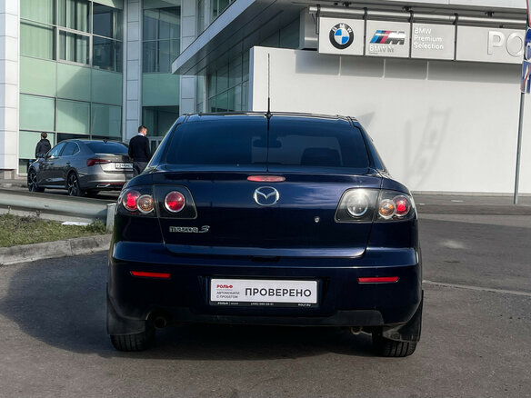 2008 Mazda 3 I (BK) Рестайлинг, синий, 847000 рублей - вид 5