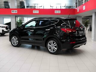 2013 Hyundai Santa Fe III, чёрный, 1590000 рублей, вид 4
