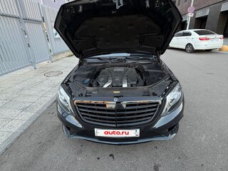 2016 Mercedes-Benz S-Класс 500 Long 9G-TRONIC VI (W222, C217), чёрный, 3100000 рублей, вид 2