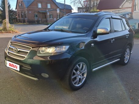 2006 Hyundai Santa Fe II, чёрный, вид 1