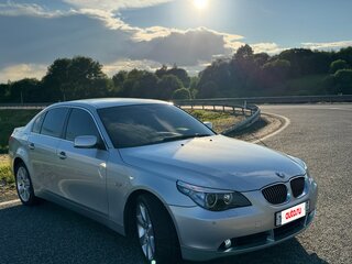 2007 BMW 5 серии 530xi V (E60/E61), серебристый, 1500000 рублей, вид 4