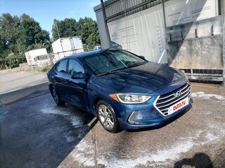 2016 Hyundai Elantra VI (AD), синий, 980000 рублей, вид 3