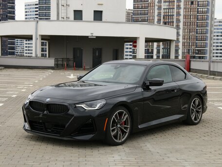 2024 BMW 2 серии M240i G42 Рестайлинг, чёрный, 4600000 рублей, вид 1