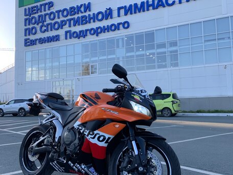 2008 Honda CBR 600RR, чёрный, 615000 рублей, вид 1